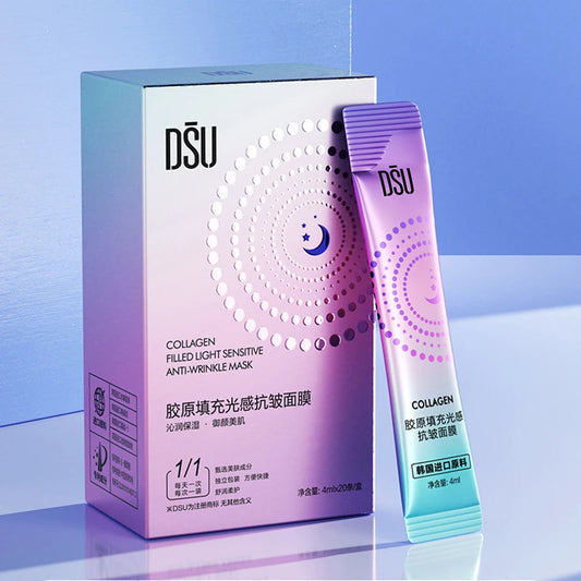 🌙 SkinVault™ Collagen Sleeping Masks – 100 pcs
